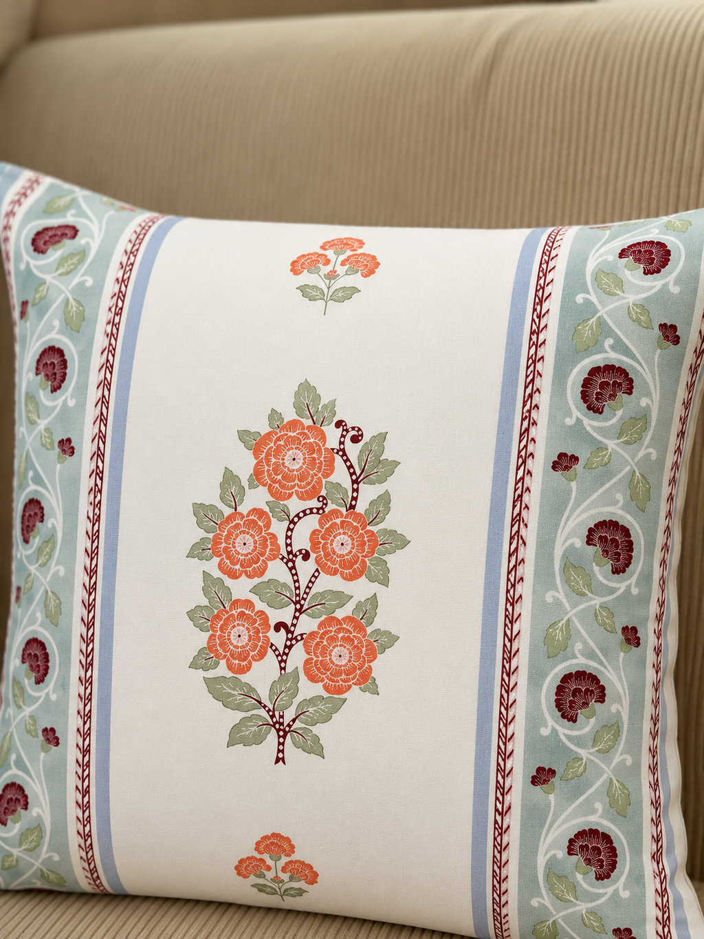 Floral Bloom Cushion Cover