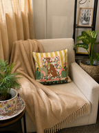 English Garden Dog Cushion Cover