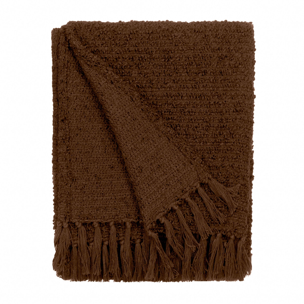 Textured Throw Cocoa