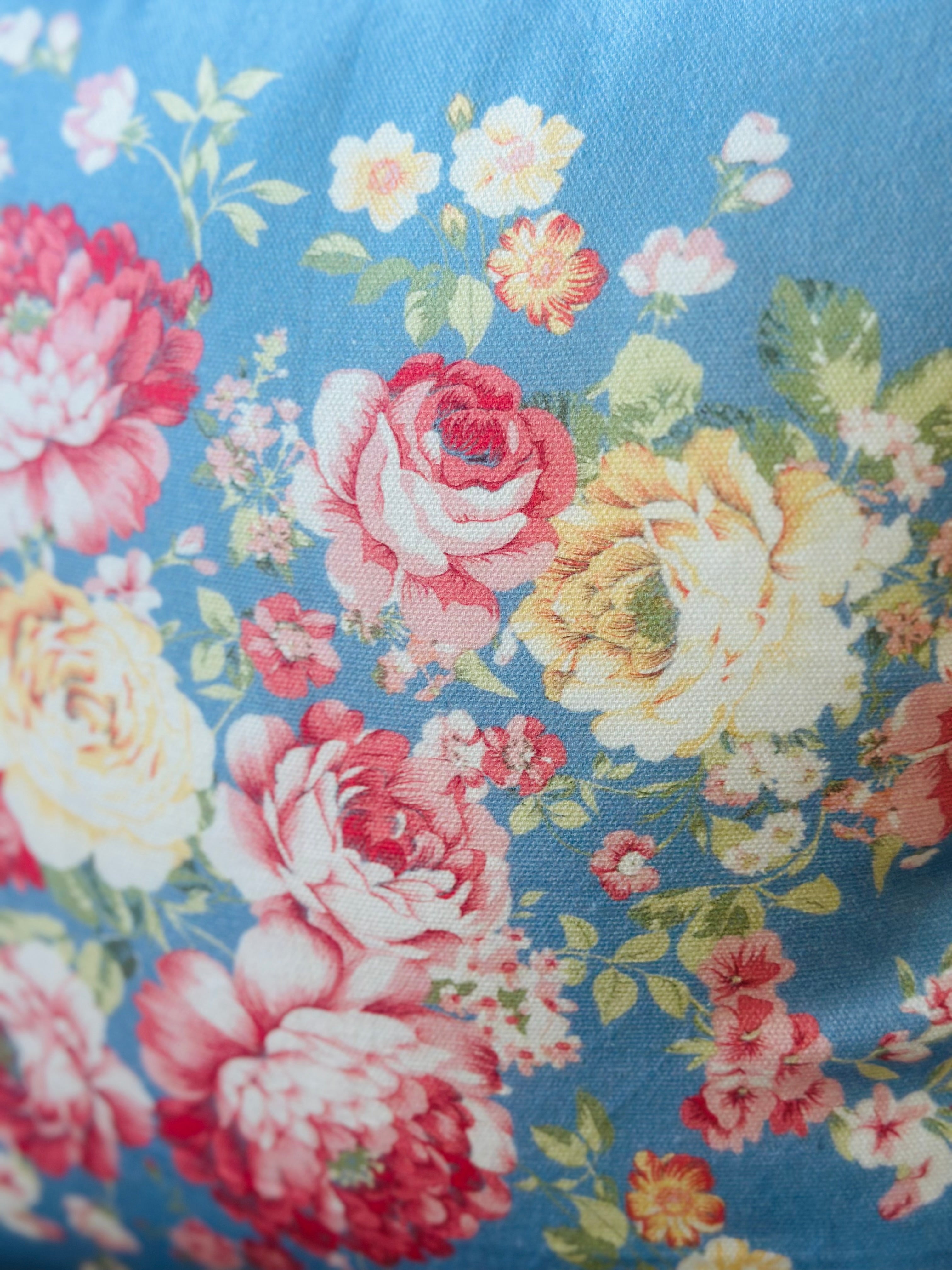 Multi-Coloured Floral vintage Cushion cover