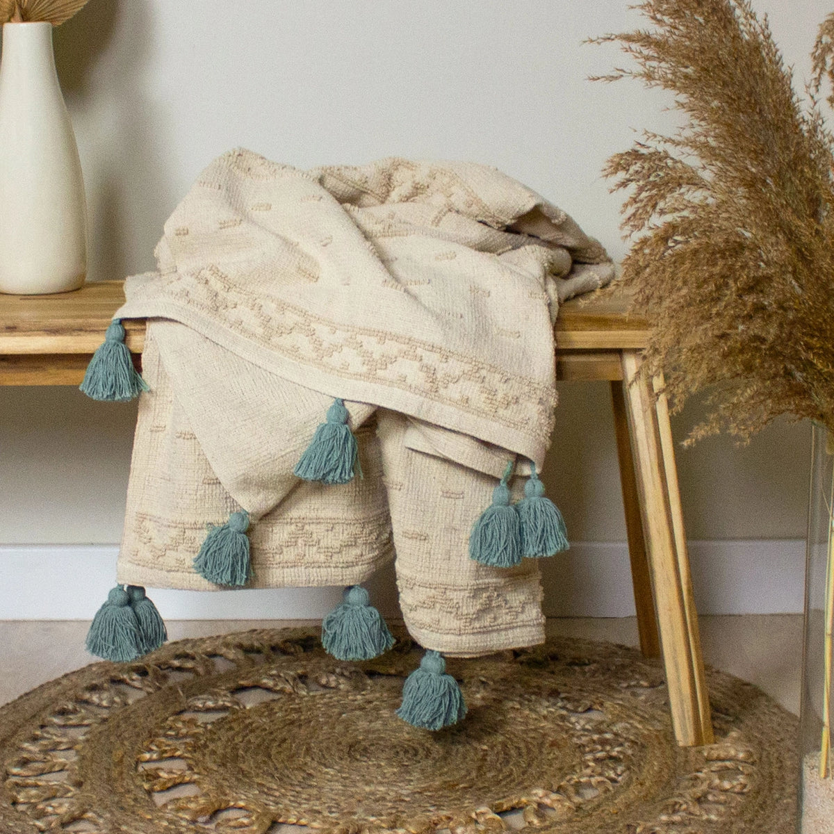 Cotton Throw Bohemian Style